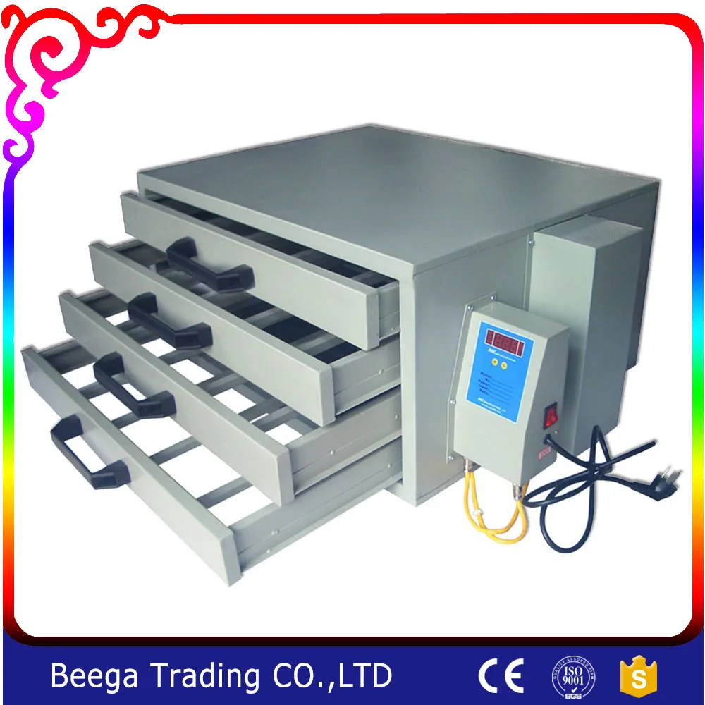 

110V Screen Drying Cabinet A 4 Layers Printing Equipment Temperature Control Plate Making T-Shirt Heating