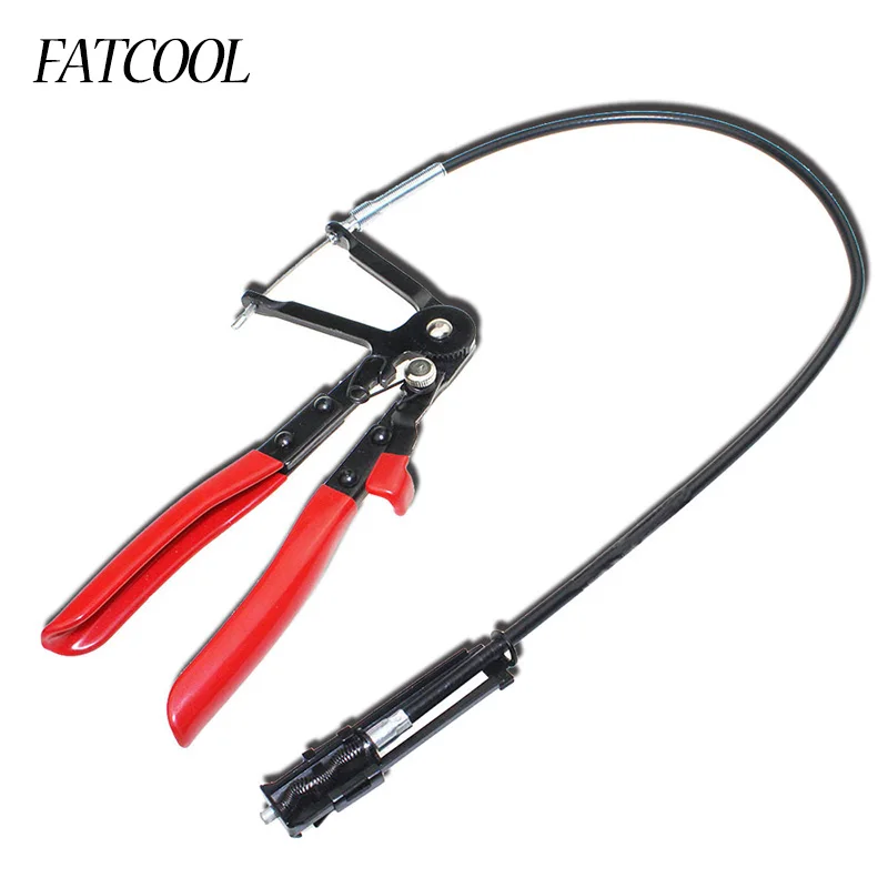 

FATCOOL Flexible 24" Cable Wire Long Reach Hose Clamp Plier Automotive Tool Oil Fuel New