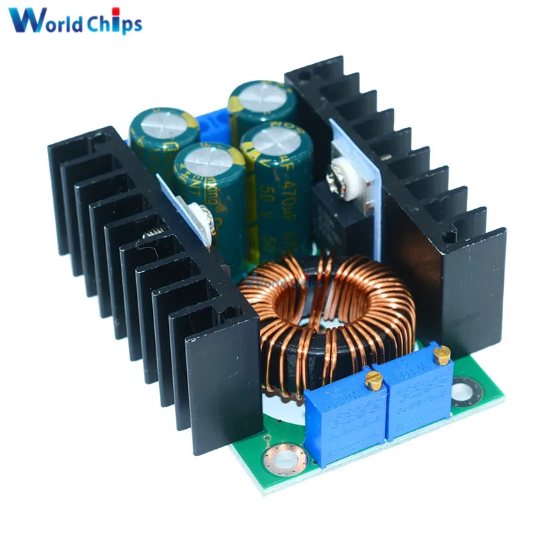 300W XL4016 DC-DC Max 9A Step Down Buck Converter 5-40V To 1.2-35V Adjustable Power Supply Module LED Driver for Arduino