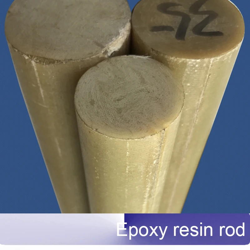 length 1meter (will cut to 2pcs) Epoxy resin rod Epoxy glass fiber rod Insulation rod FR4 bar dia.8-150mm