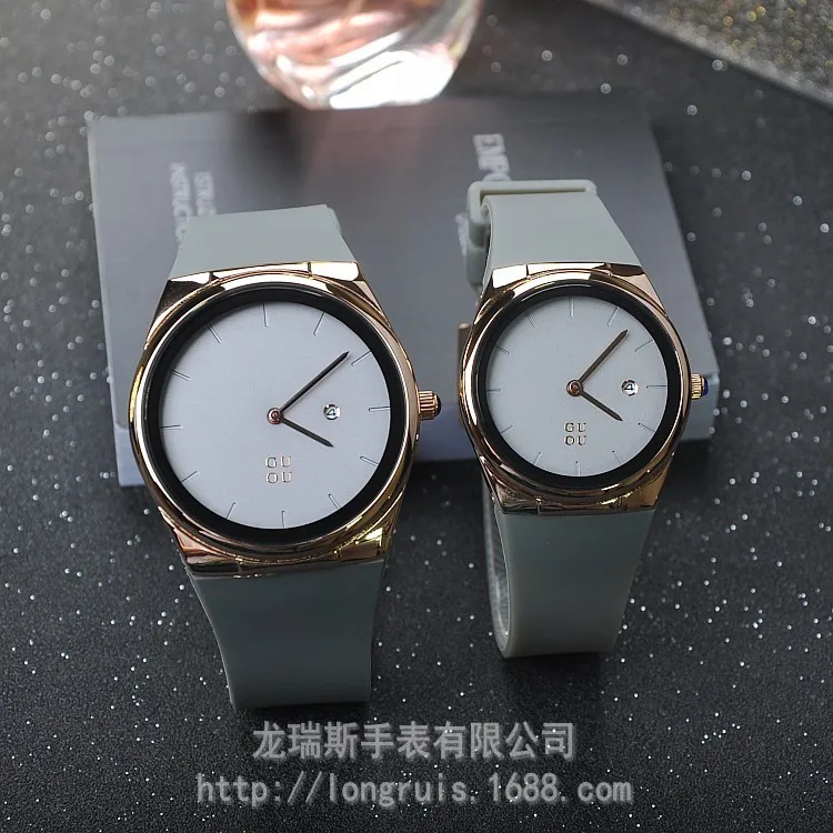 Fashion  GUOU Brand Women Quartz Wrist  Watches Modern Montre Femme Horloge Leather Belt Reloj Mujer Relojes Drop Shipping