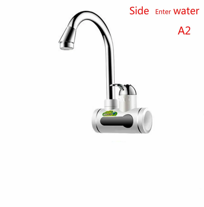 220V Instant Tankless Electric hot Water Heater Faucet Kitchen Instant Heating tap with LED Digital