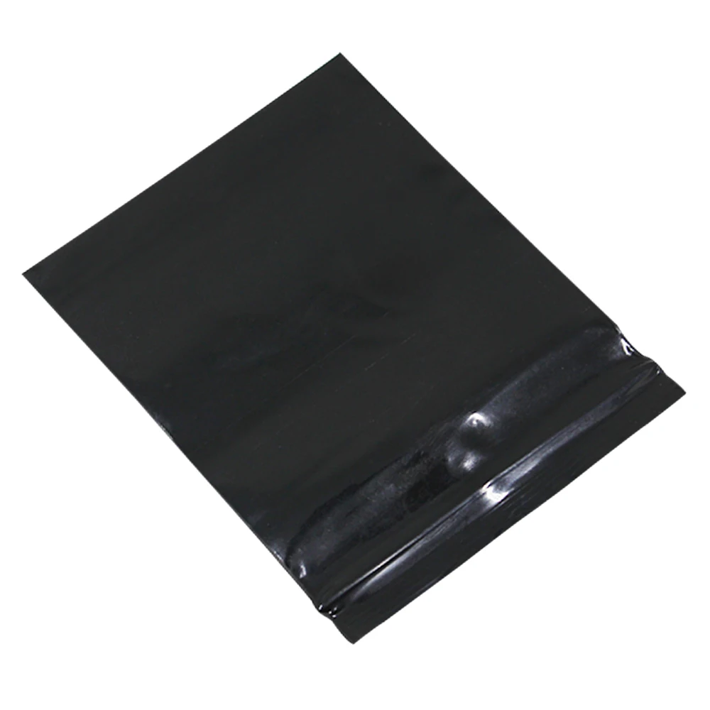 

1500Pcs/Lot 7*10cm Self Sealable Ziplock Poly Packaging Pack Black Pouches Zip Lock Plastic Party Package Packing Bags DHL