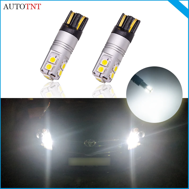 Светодиодная лампа T10 led w5w 194 168 12 в 6000K canbus без ошибок для Toyota Camry XV70 XV50 XV40 XV30 XV20 XV10 V30 V40 V30 V30 V20 V30 V20 Gracia V6, 2 шт.