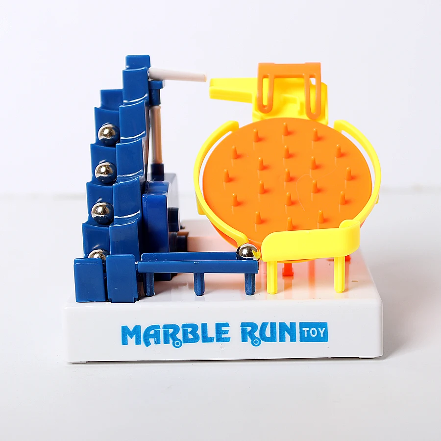 DIY Marble Run Electronic Construction ladder Maze Balls Building Blocks Track Education STEM Toys with music for Children