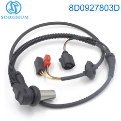 8D0927803D Front ABS Wheel Speed Sensor For 2000-2004 VW Passat For Audi A6 Quattr 4B0927803C  ALS424 AUDI A4 SKODA VW Passat B5