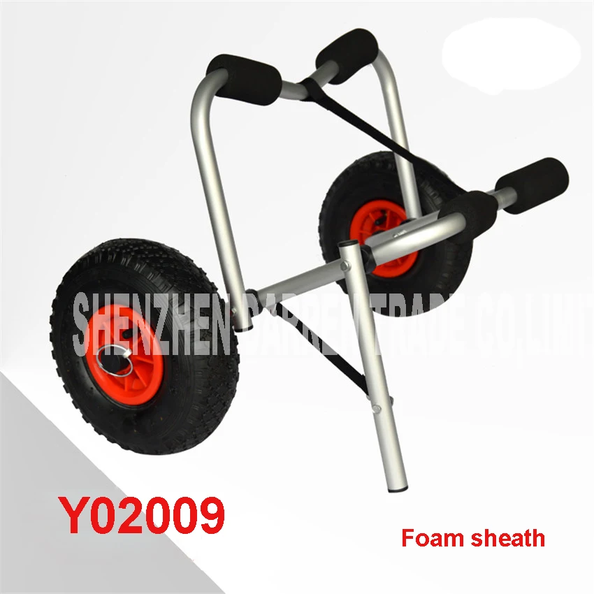 

Y02009 multifunctional Folding Deluxe Aluminum canoe kayak beach trolley cart trolley kayak trailers aviation aluminum