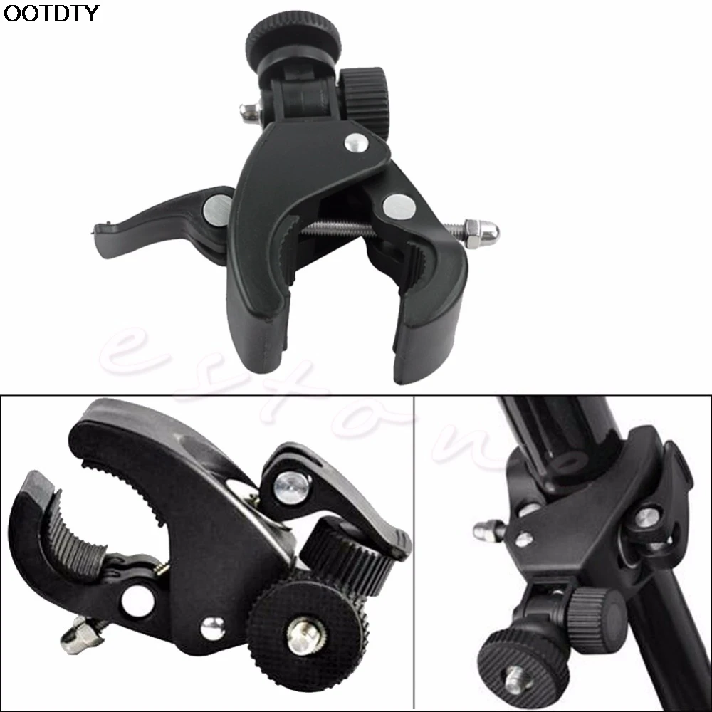 กล้องขาตั้งกล้อง + อะแดปเตอร์ Handlebar CLAMP บาร์ม้วนสำหรับ GoPro HERO 1 2 3 3 + ใหม่