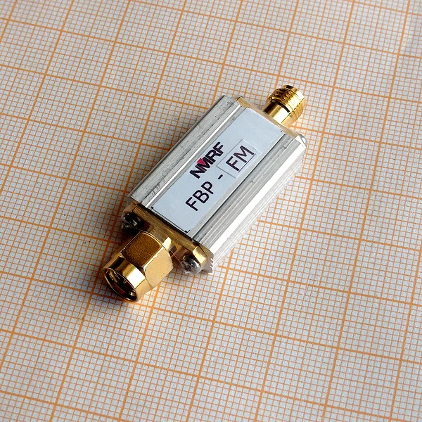 

FBP-FM 88~108MHz bandpass filter, FM broadcast band pass filter, SMA interface, ultra small volume module sensor