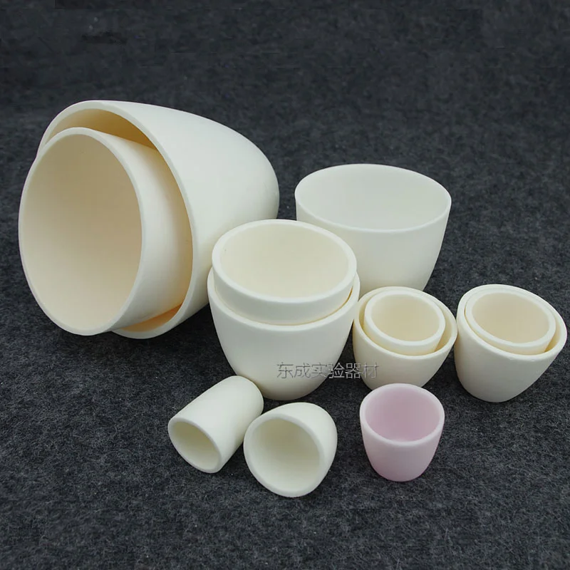 99% Alumina Crucible/Temperature 1600 degrees Corundum crucible/A variety of specifications with dimensions