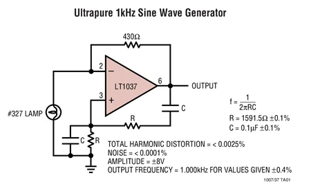 LT1037CS8 LT1037IS8 LT1037ACN8 LT1037CN8 LT1037IN8 LT1037 - เสียงต่ํา, แอมพลิฟายเออร์ปฏิบัติการที่มีความแม่นยําสูง