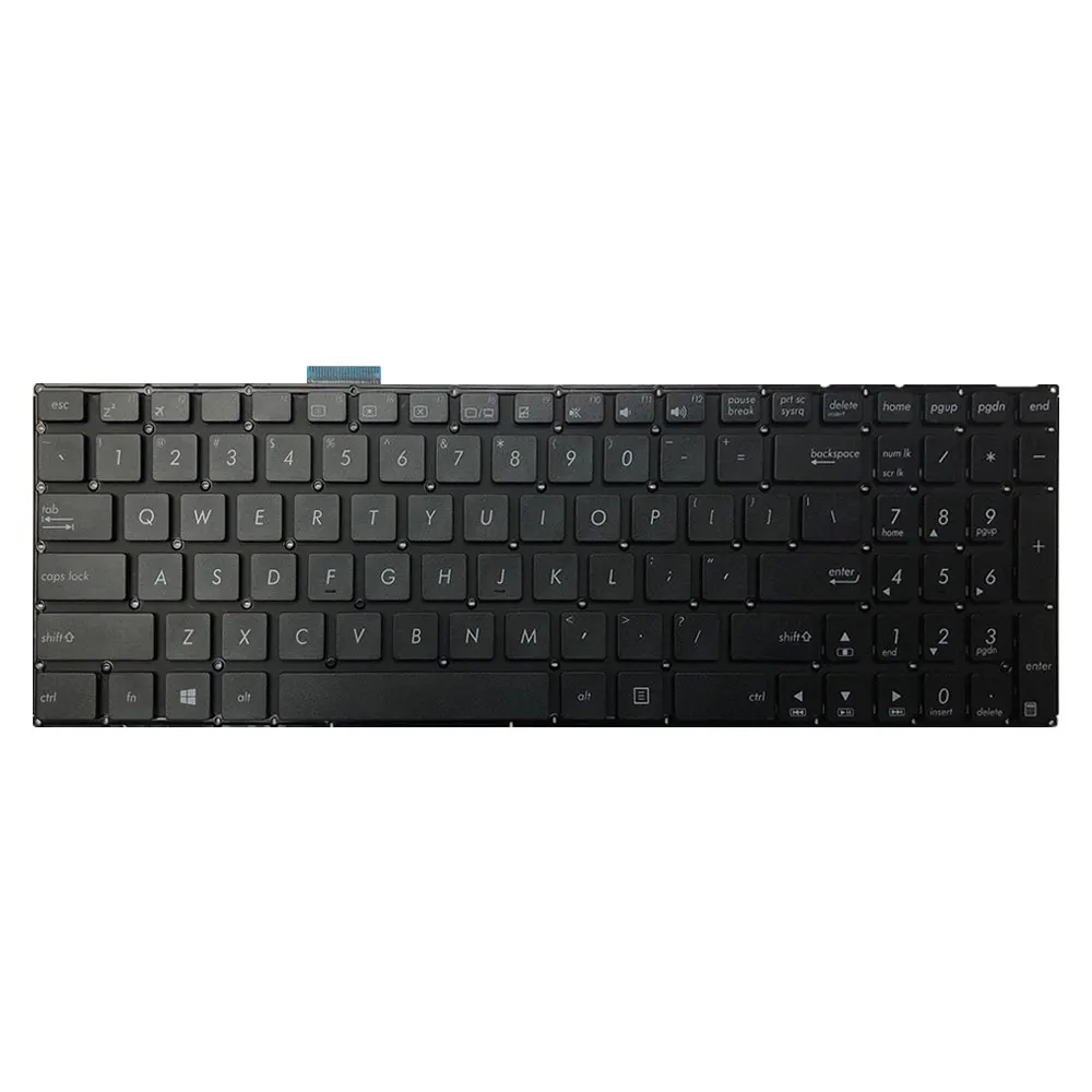 E502 US Laptop keyboard for Asus E502S E502M E502MA E502SA E502NA US TECLADO