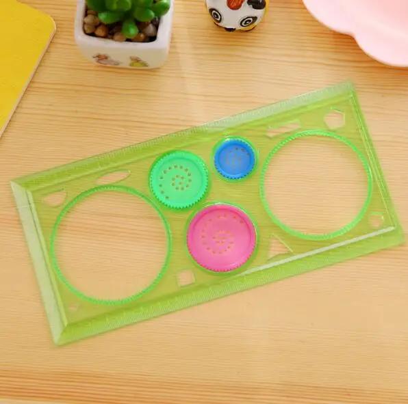 Multi-function Puzzle Spirograph Geometric Ruler Drafting Tools For Students Drawing Toys Children Learning Art Tool