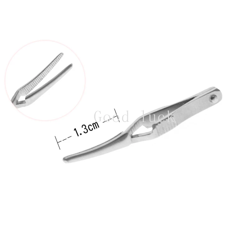 Dispositivo a clip per micro-dispositivo in acciaio inossidabile con bloccaggio venoso arterioso Clip di bloccaggio temporaneo Emostasi Arteria Strumento emostatico