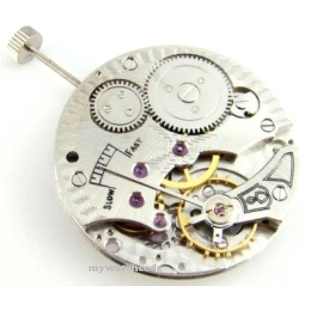 17 Jewels 6498 mechanical hand winding vitage mens watch movement M03