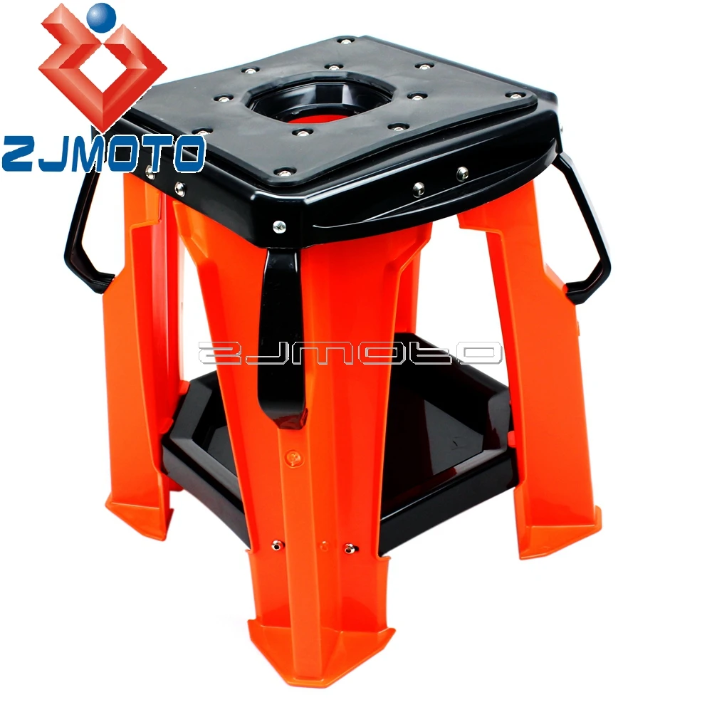 ABS Plastic Work Stand Enduro Off Road Dirt Bike Center Stand For Honda Yamaha Suzuki EXC SX YZ TTR WR DRZ KLX KX