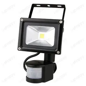 Detector PIR Motion Sensor Security Flood Light Lamp 20W Garage Warehouse IP65