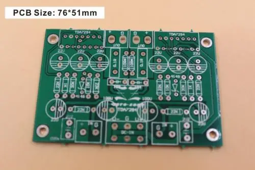 ZEROZONE TDA7294 amplifier PCB (one board 2 channle)