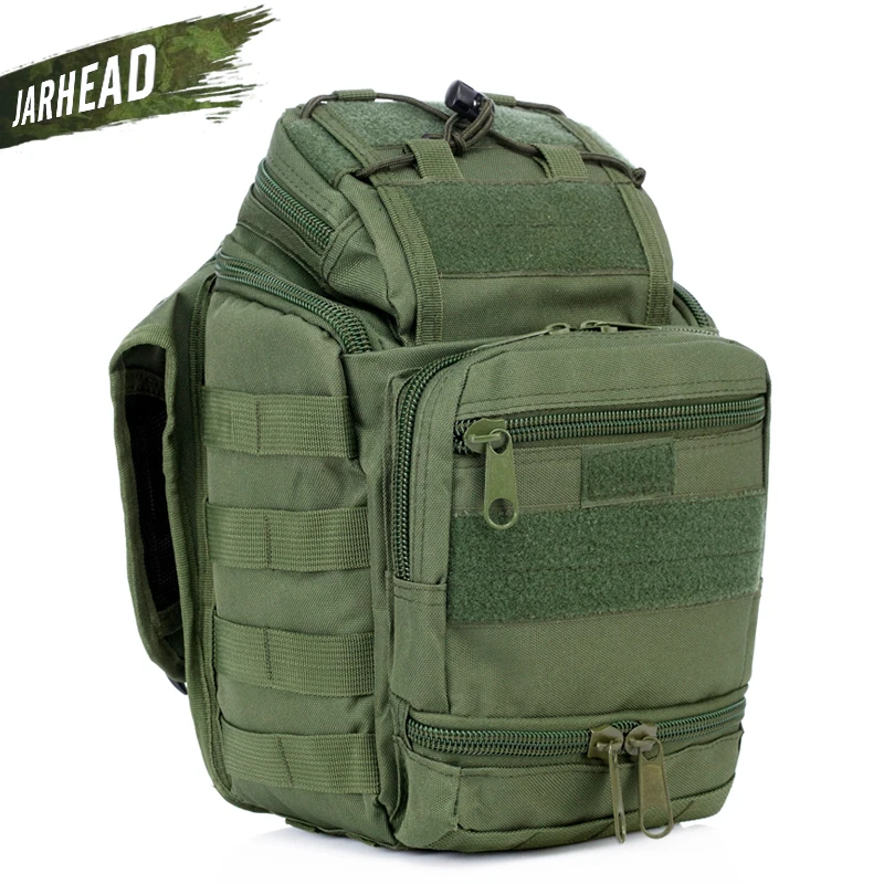 Imagem -04 - Bolsa de Sela Tática Impermeável Camuflagem Bolsa de Ombro Multifunções Fotografia ao ar Livre Câmera Slr Bolsa de Exército para Caminhadas e Caça