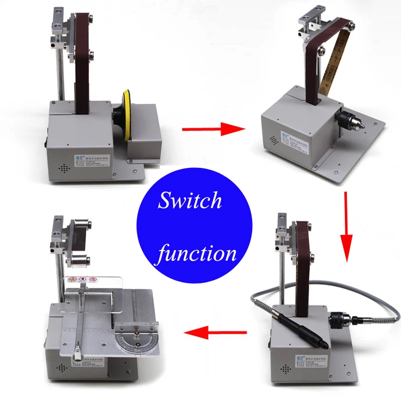 Small Table Saw Micro Chainsaw Multi-function Mini Cutting Machine Diy Woodworking Saws Precision Desktop Cutting Table Saw