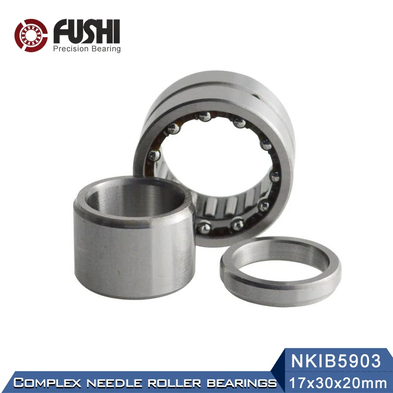 

NKIB5903 Complex Bearings 17*30*20mm ( 1 PC) Needle Roller Angular Contact Ball Bearing NATB5903 NATB 5974903