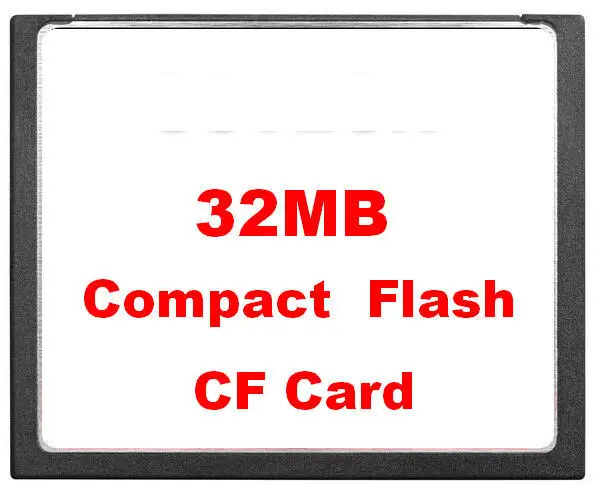 Free Shipping Industrial Small Memory Card Original 32MB CF Card 32M Compact Flash Card CNC Quilter Machine FANUC