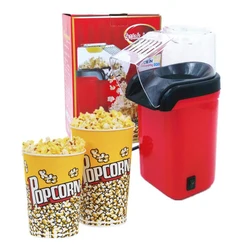 1200W 110v/220v Portable Electric Popcorn Maker Hot Air Popcorn Making Machine Kitchen Desktop Mini DIY Corn Maker