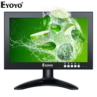 Eyoyo EM08G 8 Inch HDMI Small Monitor 1280X720 IPS Display Computer PC LCD Screen with VGA AV BNC for PC TV CCTV Camera Security