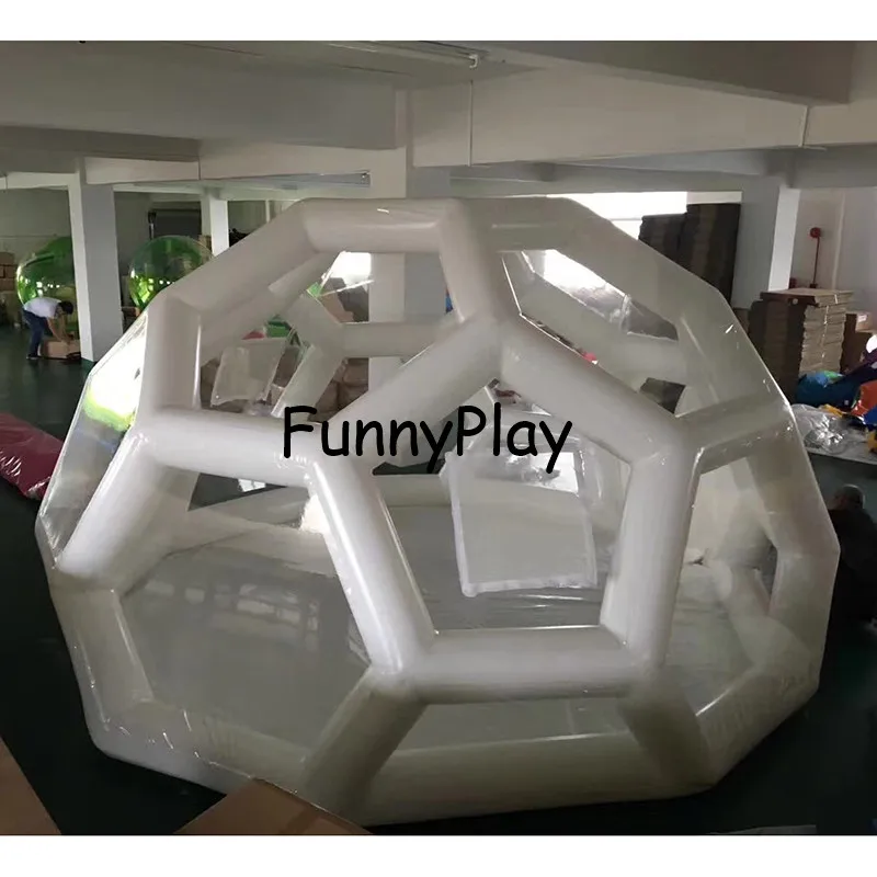 camping beach tent soccer football tent PVC good show giant clear dome tent inflatable igloo beach tent promotional