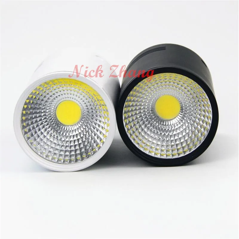 10PCS 7W 10W 15W 20W 30W COB LED Spot Light LED Ceiling Lamp Recessed LED Downlight 110V 220V 230V 240V Home Luminaire