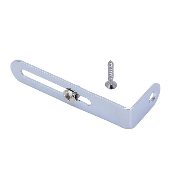 Silver Nickel Plating Pickguard Bracket with Nut Screw Stringed Instruments for Electric Guitar Replacement Accessories