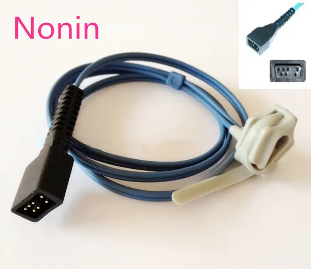 

NONIN 2500/8500/8600/8700 DB7 PIN Infant/Neonate Wrapped Spo2 Sensor Pulse Oximeter Spo2 Probe Oxygen Probe TPU1M,free shipping