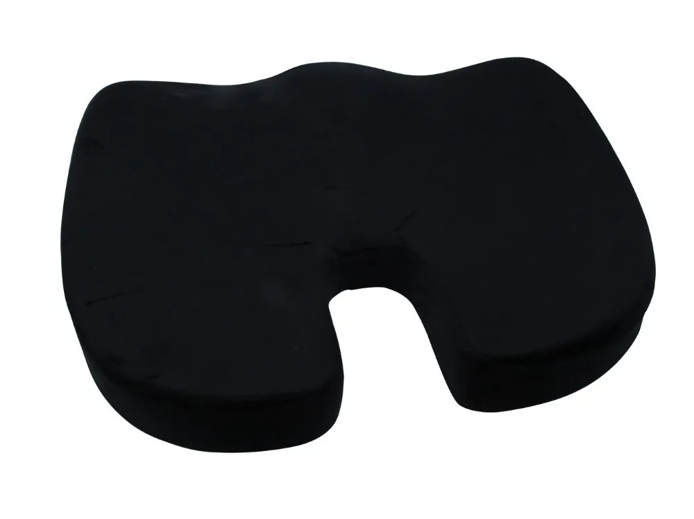 

Black Coccyx Orthopedic Seat Cushion Lumbar Support Comfort Foam Office Pillow 10