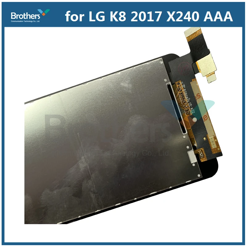 LCD Display for LG K8 2017 X240 Touch Screen Digitizer With Frame Dual SIM For LG K8 2017 X240 X240K Phone Replacement