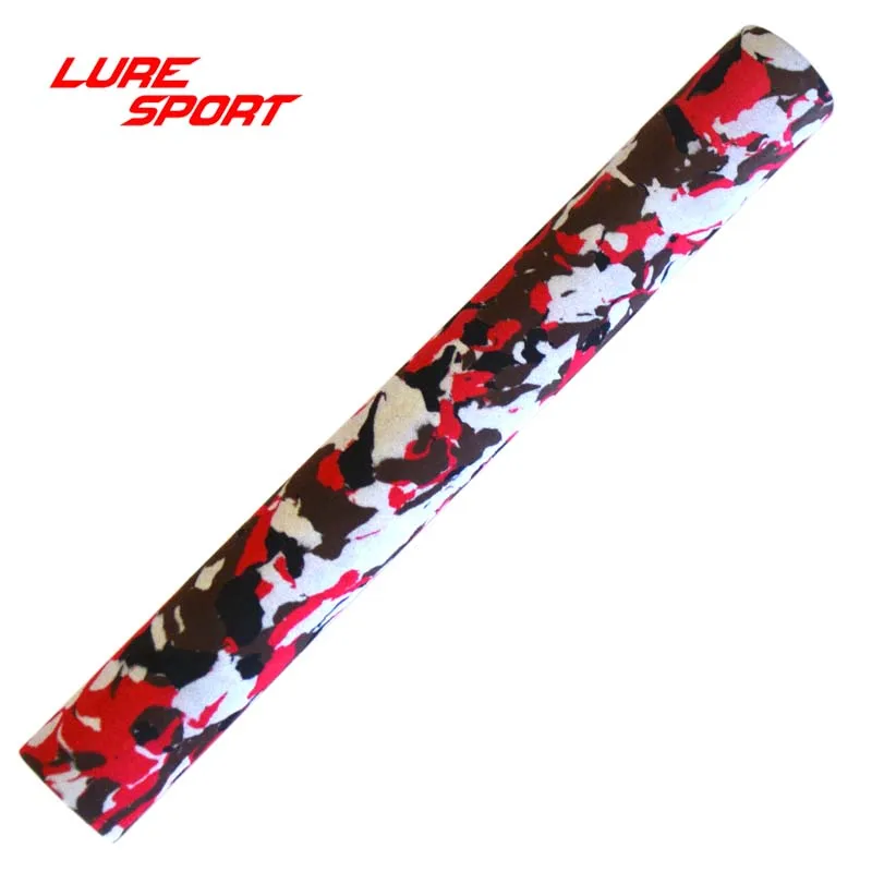 LureSport 2PCS EVA Grip 4 colors camouflage EVA handle Fishing Rod Building Component Repair Fishing Pole DIY Accessory