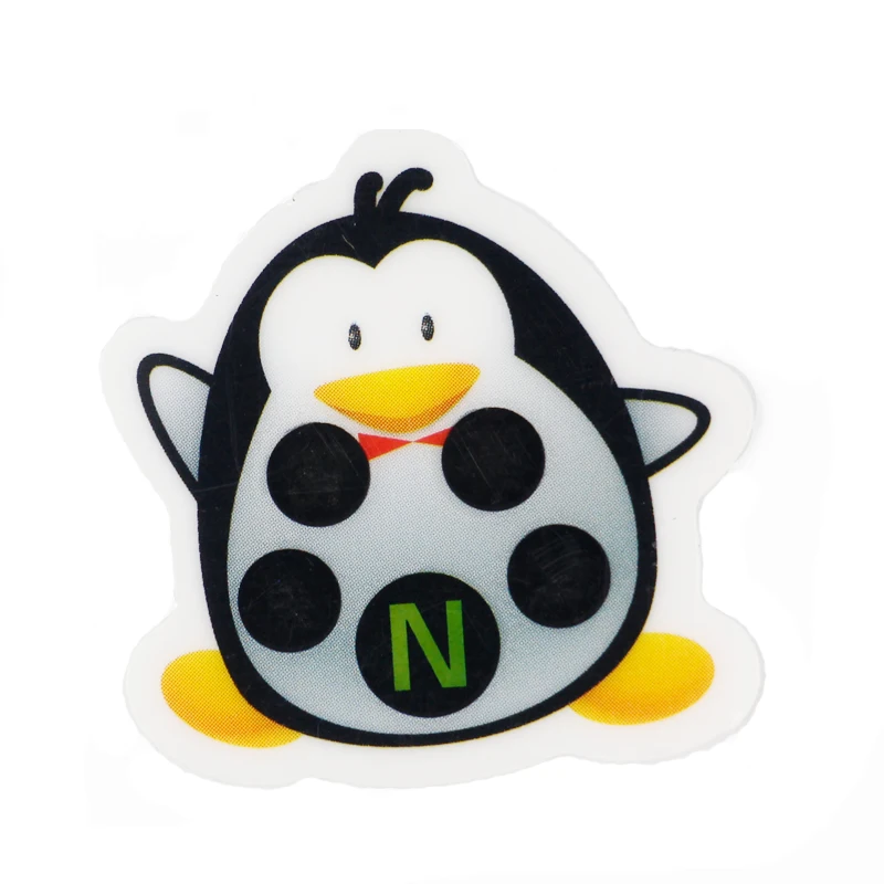 5pcs Baby Cute Cartoon Animal Sticker Forehead Head Strip Body Fever Thermometer Children Safety Baby Care Thermometer