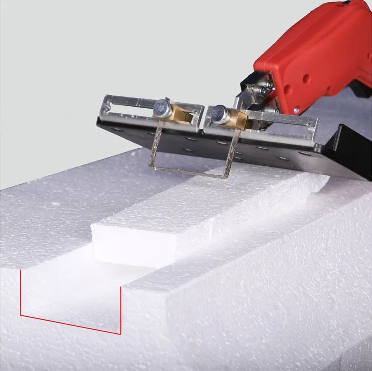 New 1pcs Slotted Plate Slotted Board Electric Foam Cutting Knife Accessories For Hot Knife