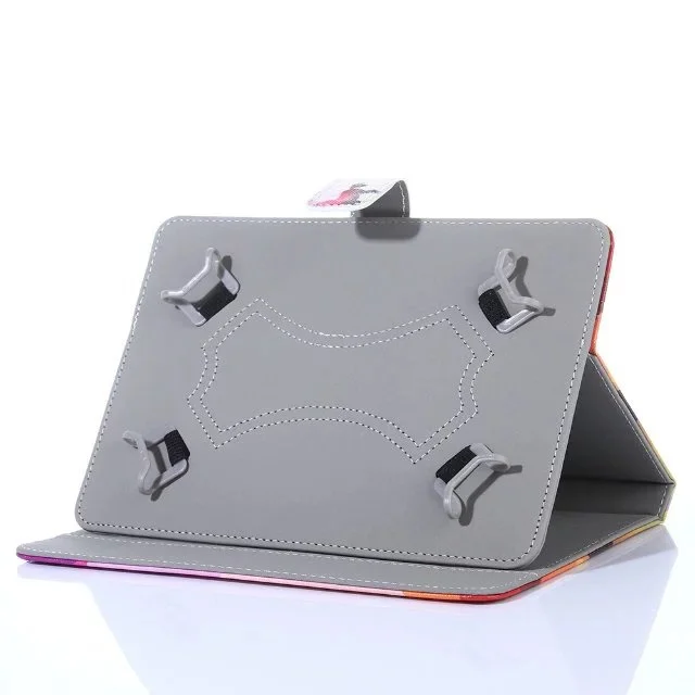 Universal stand Cover case for Digma Plane 1550S 3G 10.1inch Tablet Cartoon Printed PU Leather Case+gifts