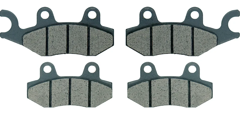 Motorcycle Brake Pads Front (L+R) Rear For Can Am ATV Commander 800 1000 STD XT DPS X LTD XT-P UTV 2011 2012 2013 2014 2015 2016