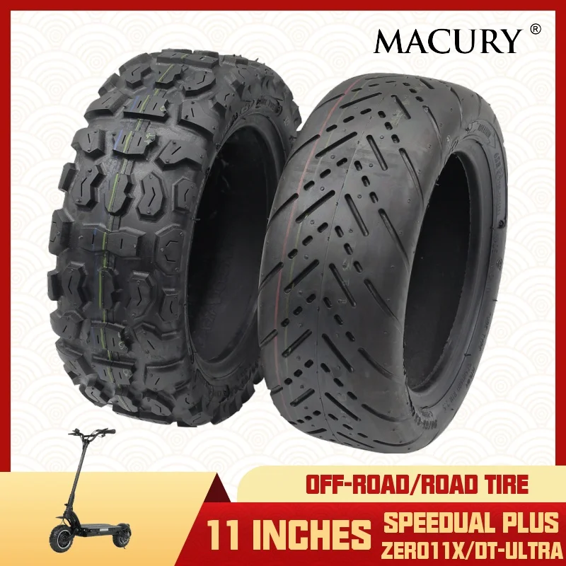 11 Inch CST Pneumatic Tire 90/65-6.5 & Inner Tube for Electric Scooter VSETT 11+ ZERO 11X Dualtron Ultra Kaabo Wolf Warrior Tyre