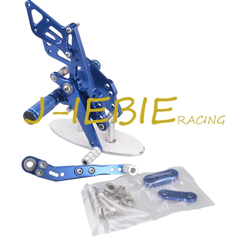 CNC Racing Rearset Adjustable Rear Sets Foot pegs For Suzuki GSXR 600 750 GSXR600 GSXR750 2011 2012 2013 2014 2015 2016 BLUE