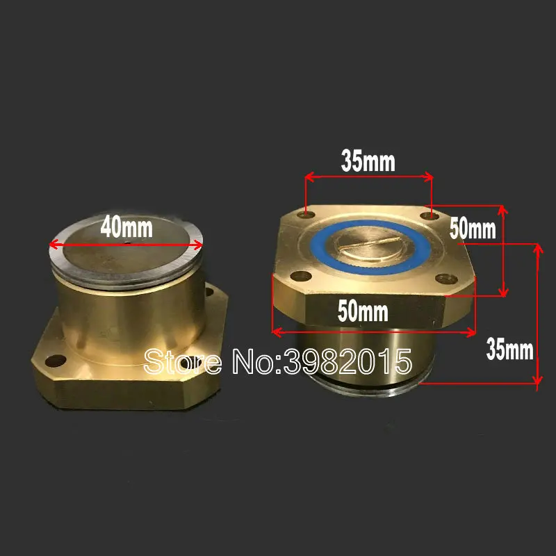 WEDM Brass Guide Wheel Pulley Roller Assembly 152 OD40*L35mm for WEDM Wire Cutting Machine