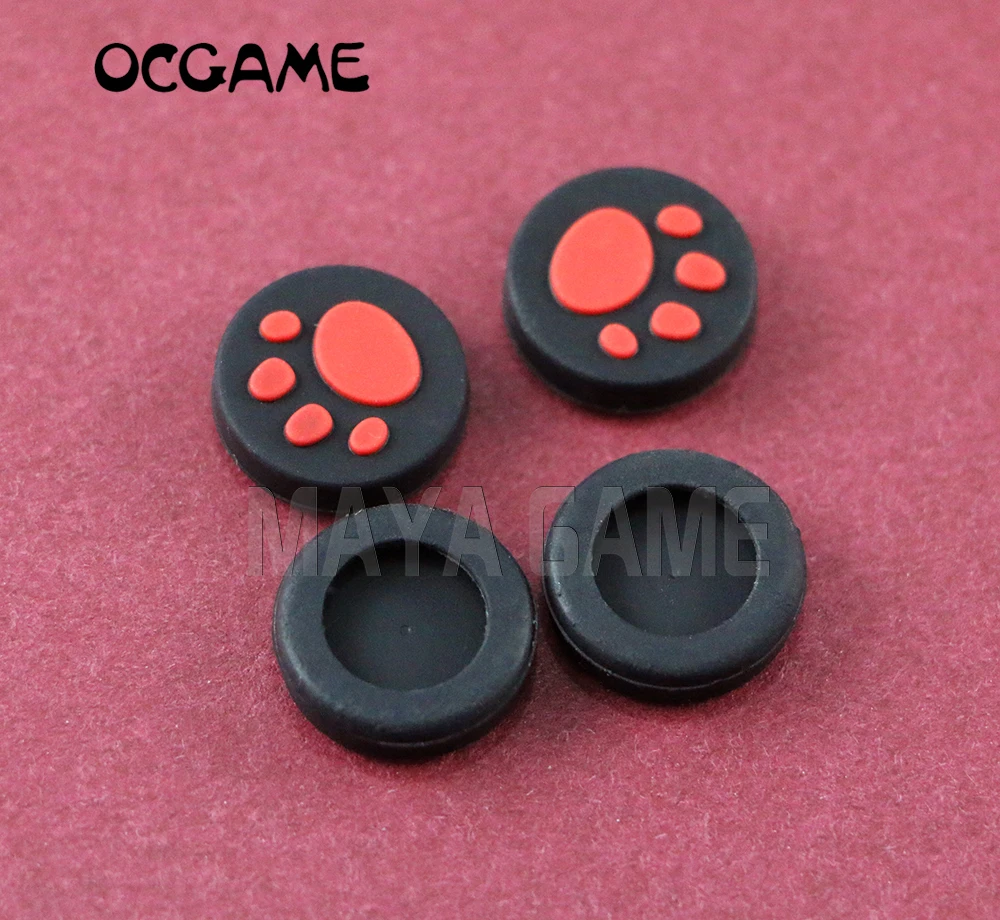 OCGAME 보호 실리콘 3D 조이스틱 버튼 PSV 1000 2000 그립 아날로그 캡 커버 PS Vita PSV1000/2000 PSVITA 6 개/몫