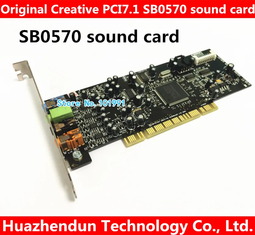 Original disassemble PCI7.1 sound card Creative Audigy SE 64-bit (SB0570) support for Win7 win8