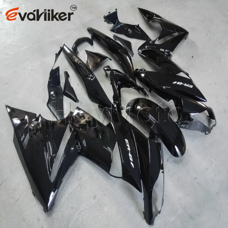 ABS Plastic fairing for ER6F 2009 2010 2011 black ER-6f 09 10 11 motorcycle panels Body Kit