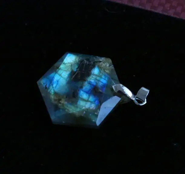 A++ Natural Moonstone stone Quartz pendants, Labradorite Large satellite pendant, Men fashion Jewelry Pendant with rope