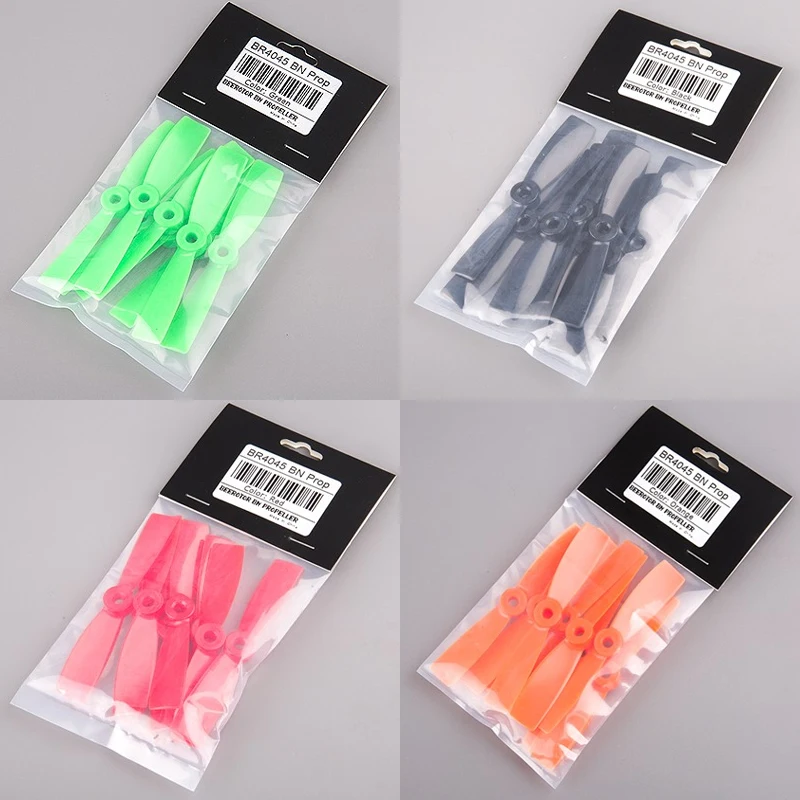 4pairs/bag BeeRotor 4x4.5'' 4045 Bullnose Propeller Props For DIY Small Planes FPV Multi-rotors Drone Pro MIX Color