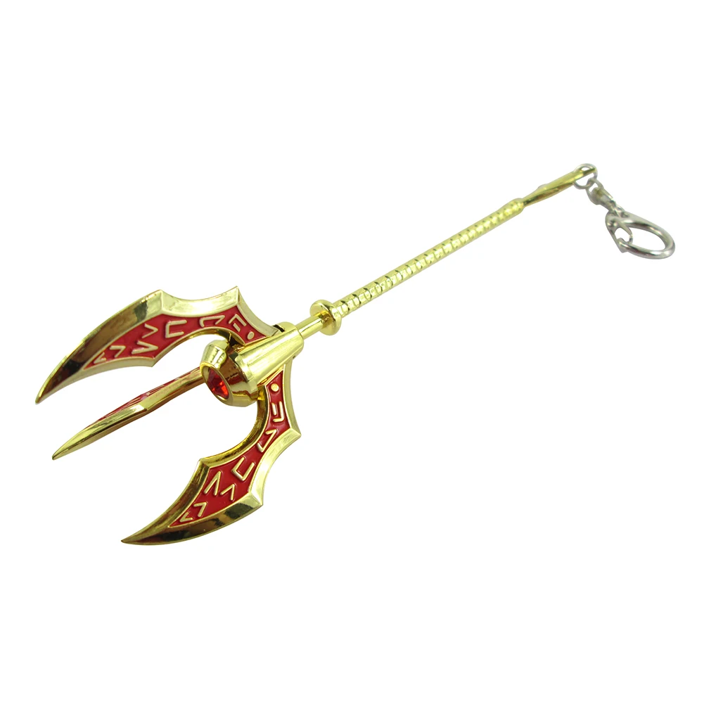 Bsarai the Tidal Trickster Fizz Murloc 16cm/6.3'' Harpoon Model Toy Key Chain/Ring