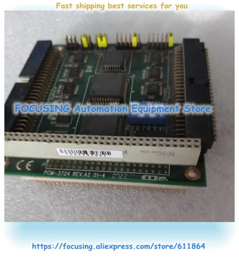 

Original PCM-3724 REV:A2 48 Channel Digital Input Output DI / O 104 Module Industrial