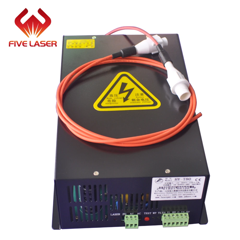 150 Вт лазерный источник питания Hongyuan HY-T150 fo130w & 150w CO2 лазерная трубка